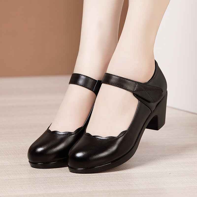 Middle-aged cheongsam profession shoes for women