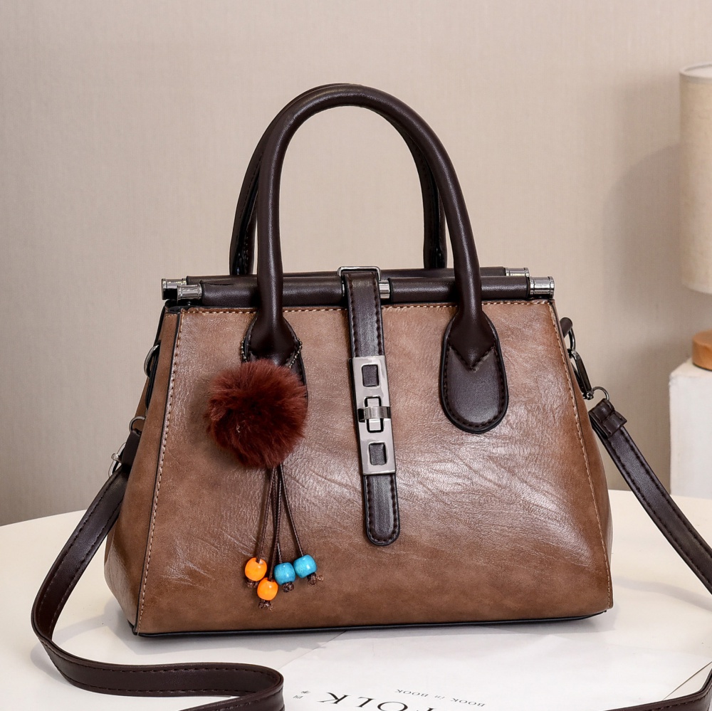 High capacity shoulder bag European style handbag