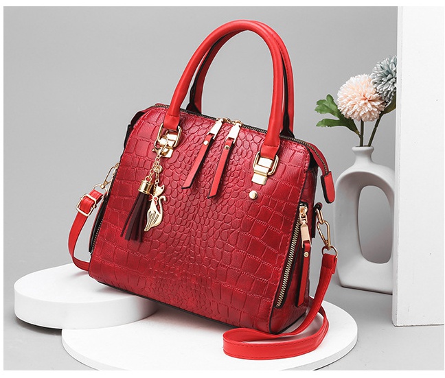 Casual diagonal high capacity handbag for women