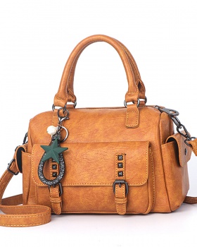 High capacity European style bag buff fashion handbag