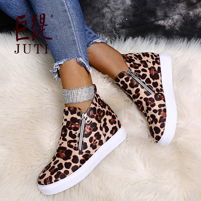 Double zip European style Casual shoes