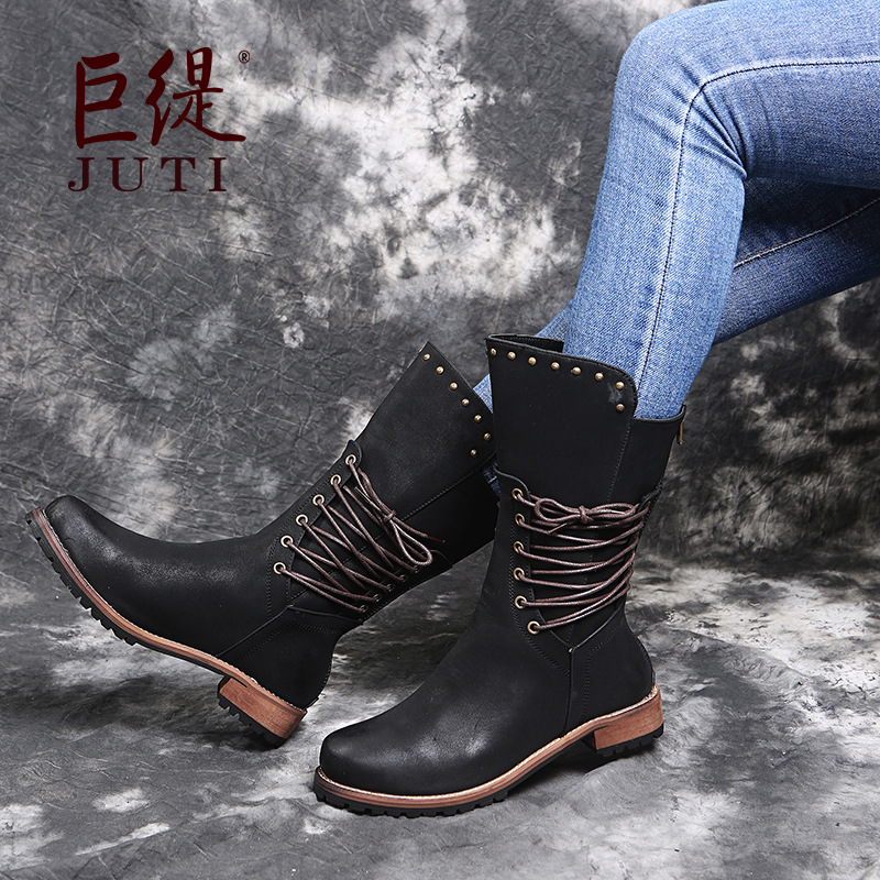 Low boots autumn and winter women's boots