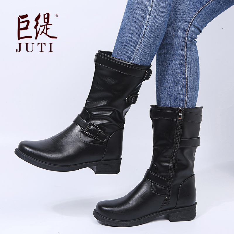 Autumn and winter women's boots low boots