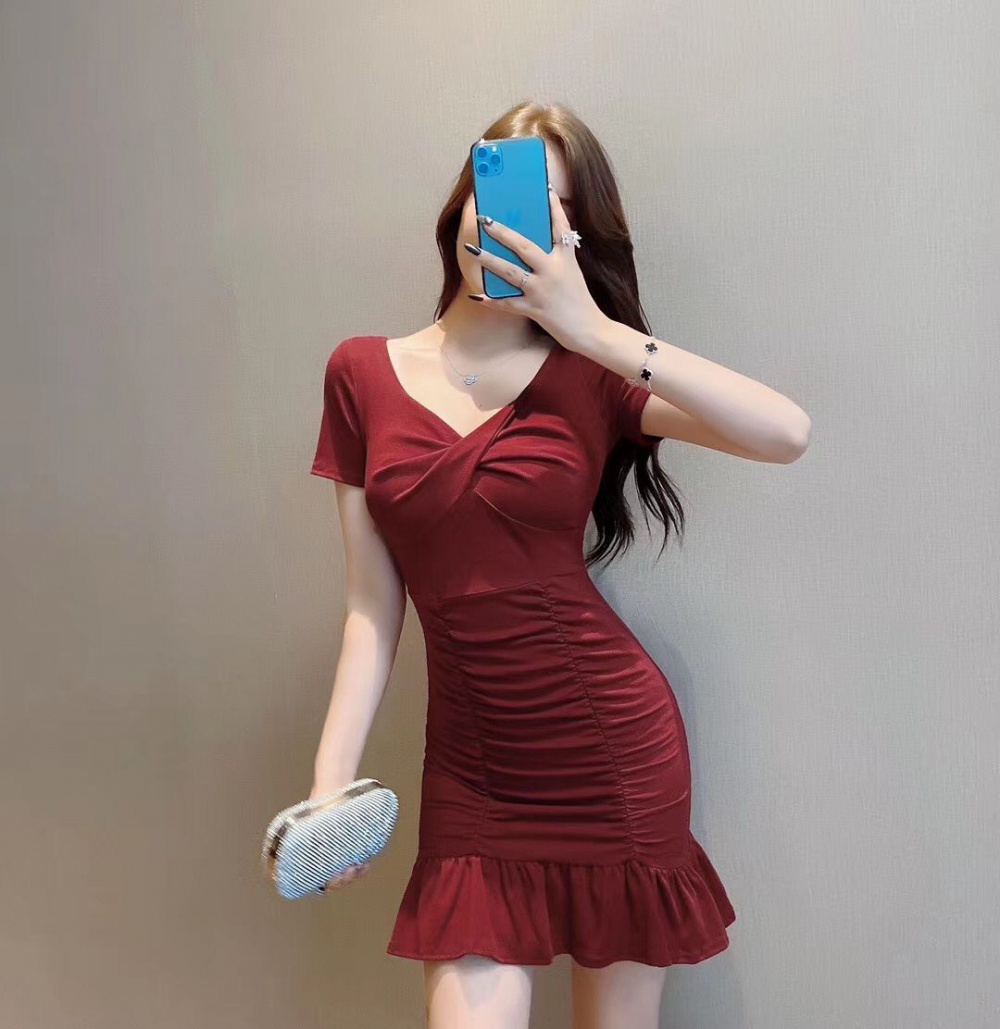 Temperament small skirt slim summer dress for women