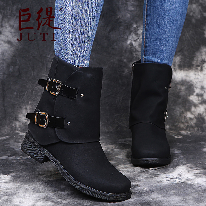 Autumn and winter women's boots retro boots