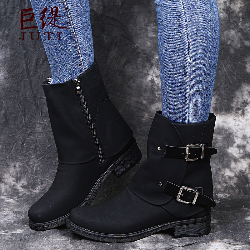 Autumn and winter women's boots retro boots