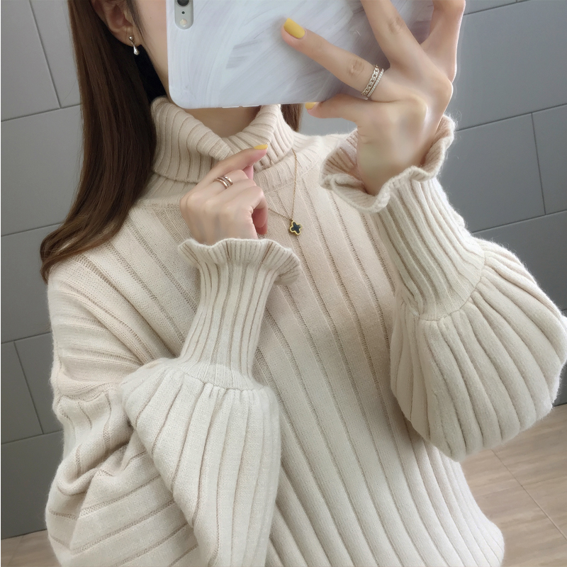 Pullover thick autumn and winter sweater for women
