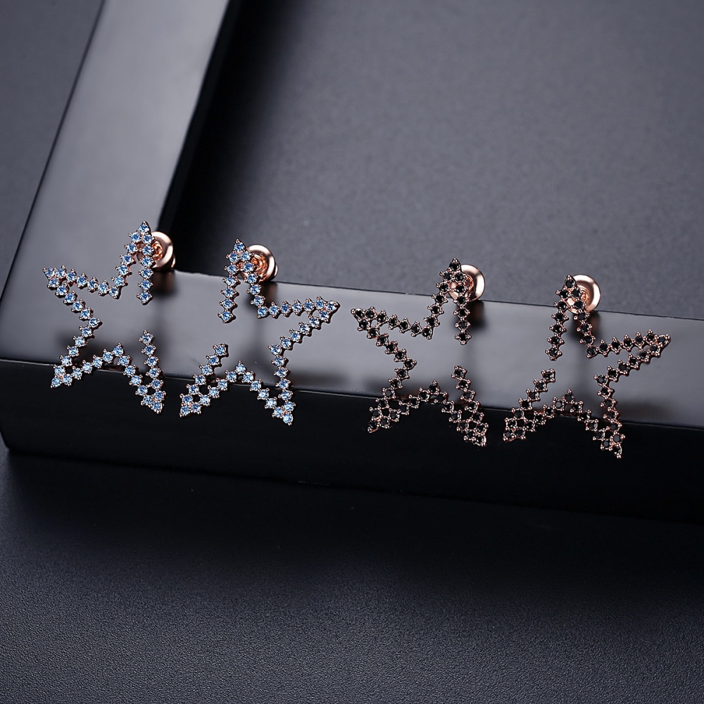 Korean style fashion temperament earrings for women