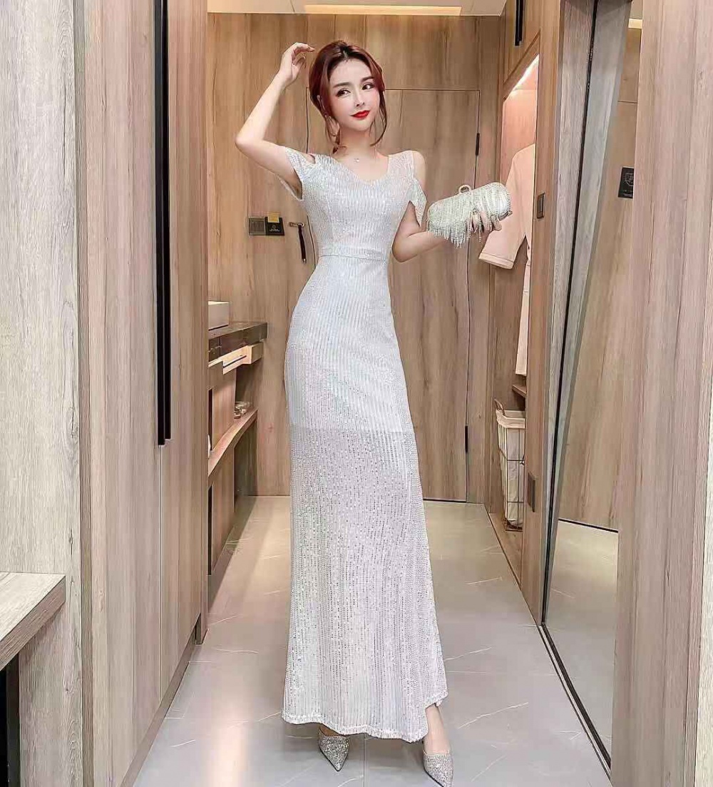 Host queen evening dress noble long long dress