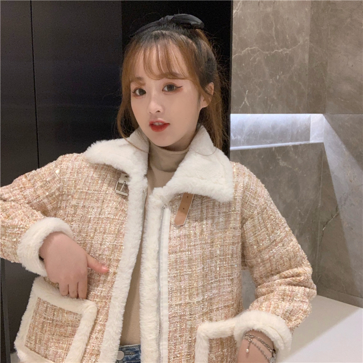 Autumn and winter fashion and elegant Korean style thick coat