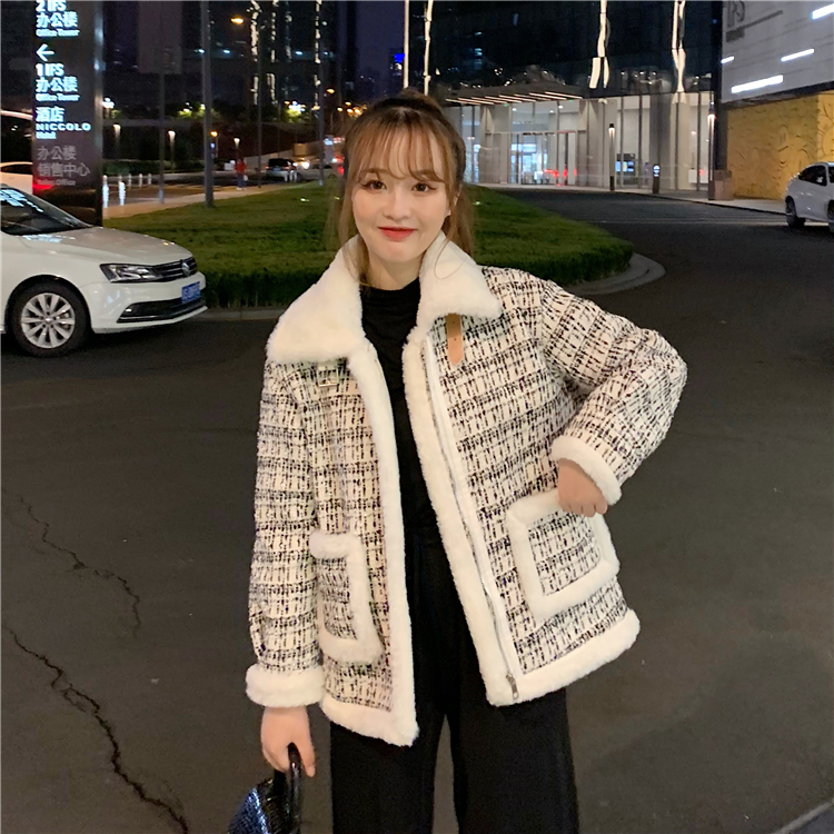 Autumn and winter fashion and elegant Korean style thick coat