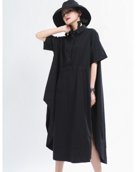 Japanese style long loose summer fashion dress