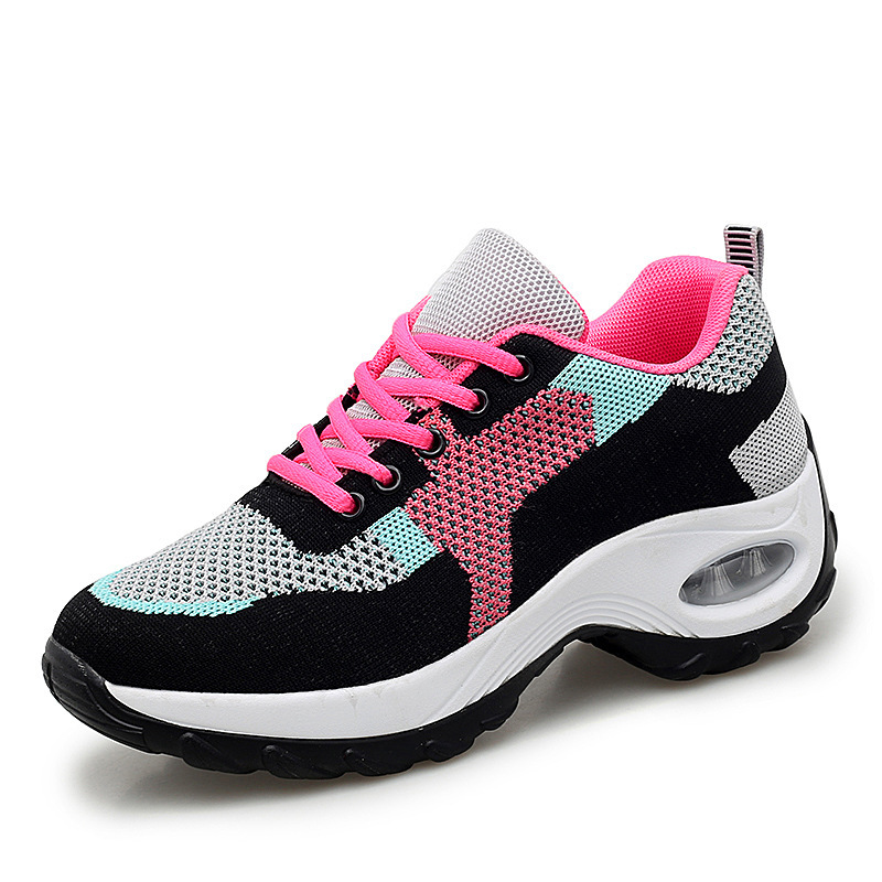 All-match shake shoes mesh air shoes for women