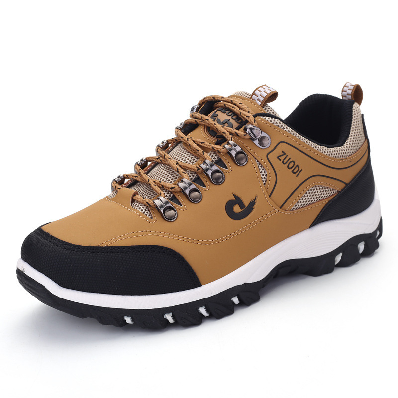 Universal flat yellow Casual low summer shoes for men