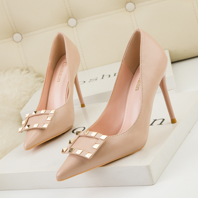 European style shoes stilettos for women