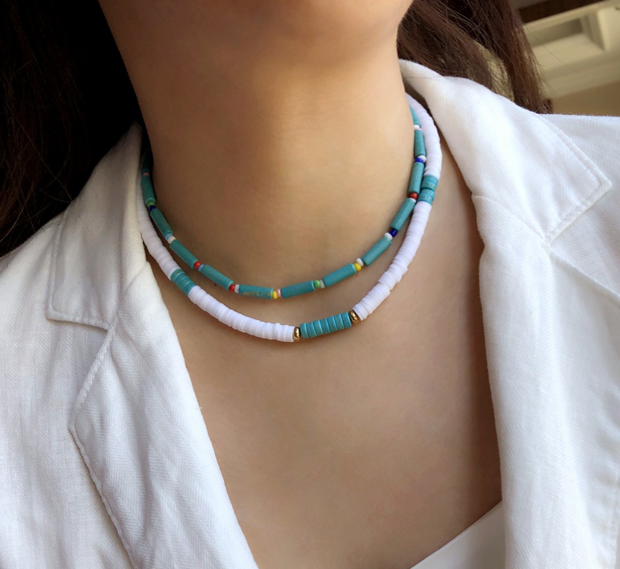 Bohemian style clavicle necklace accessories for women
