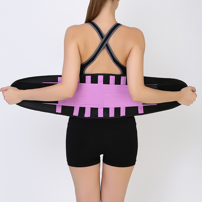 Sports brace waistguard hold abdomen health care fitness belt