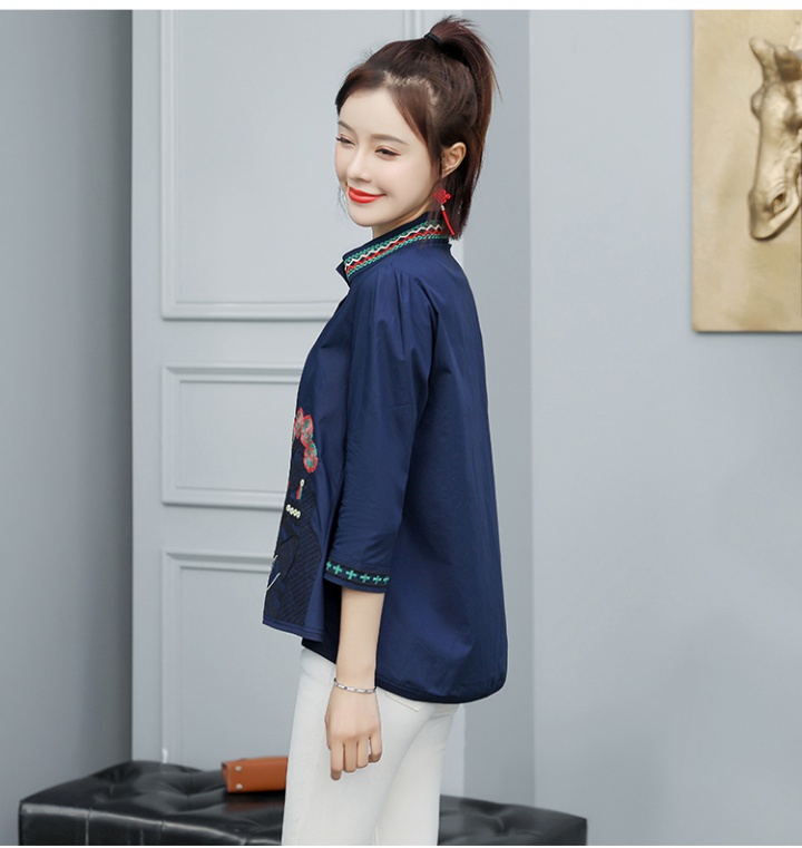 Korean style all-match shirt European style doll shirt