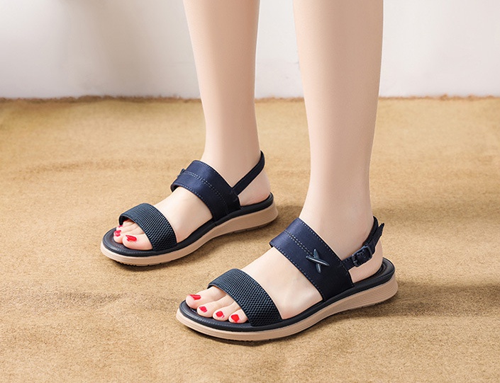 Casual large yard sandals summer flattie for women
