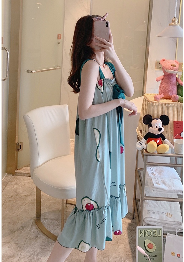 Modal homewear night dress lovely pajamas for women