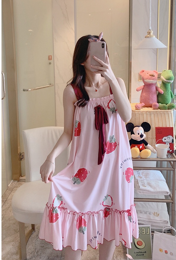 Homewear night dress Casual pajamas for women