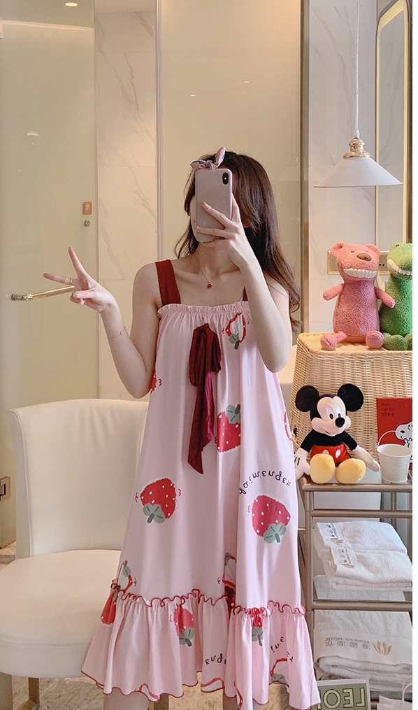 Homewear night dress Casual pajamas for women