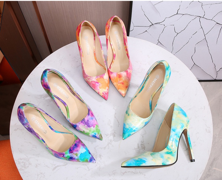 Large yard shoes European style high-heeled shoes for women