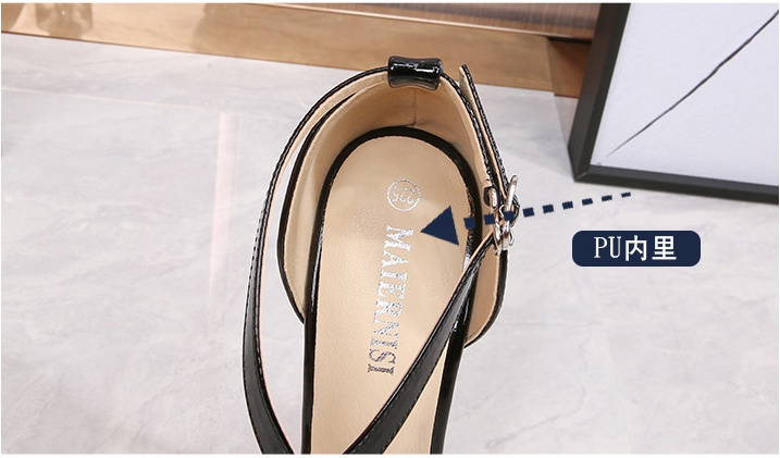 Rome style pointed large yard sexy sandals for women