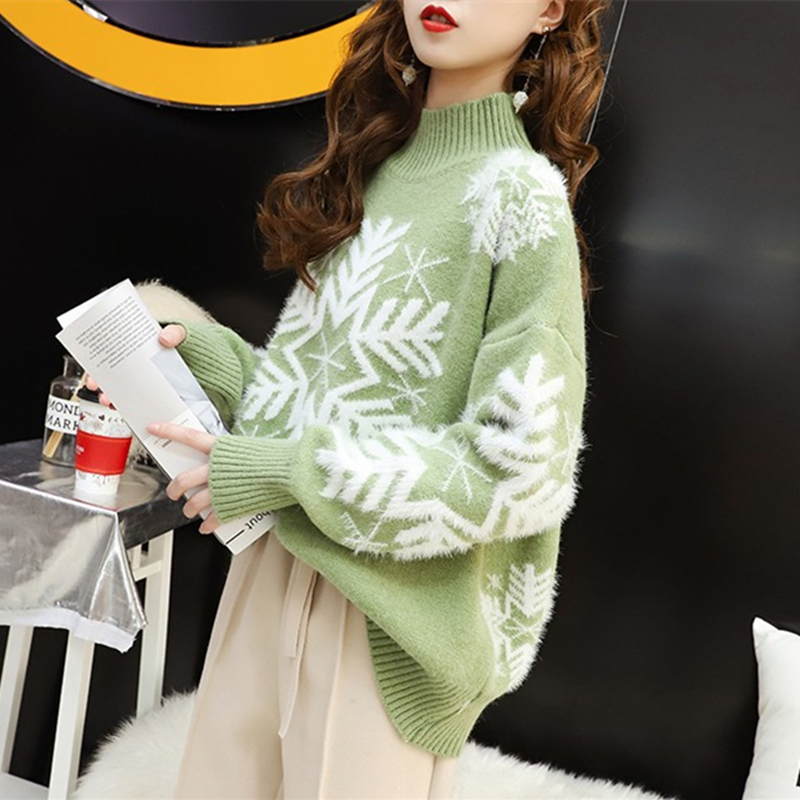 Loose tops autumn and winter sweater for women