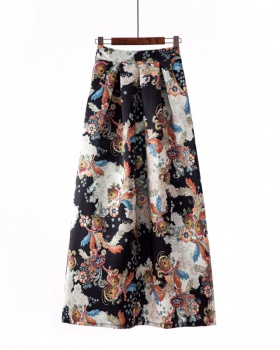 European style long skirt skirt for women
