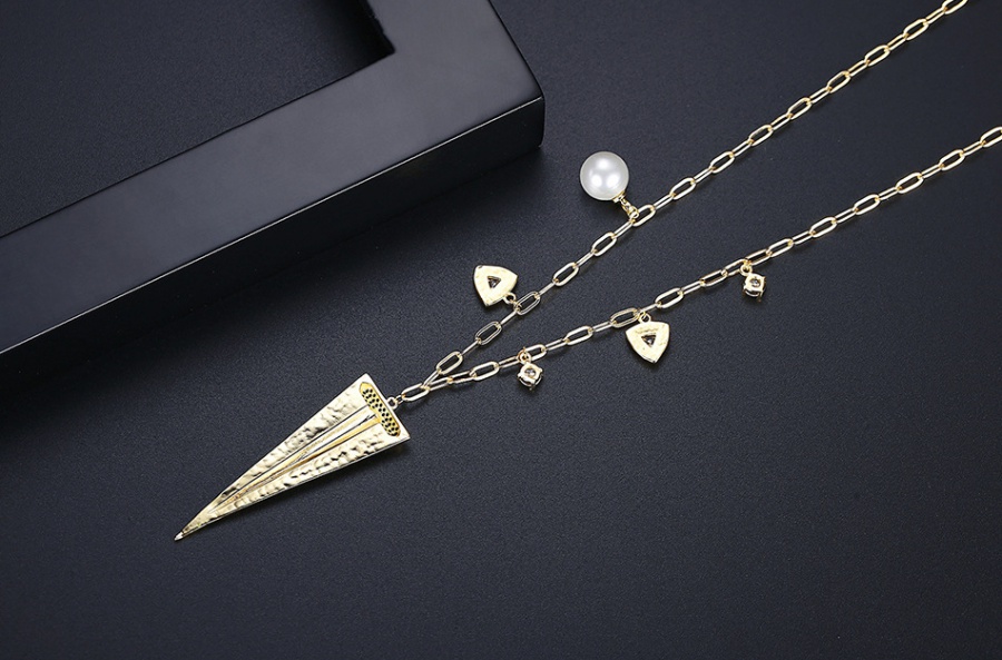 Gold necklace temperament clavicle necklace for women
