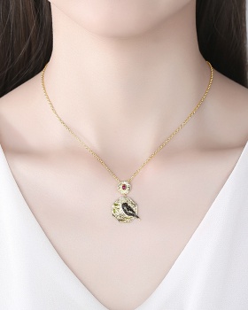 Korean style gold clavicle necklace geometry necklace for women