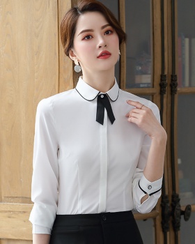 Short sleeve shirt overalls business suit for women