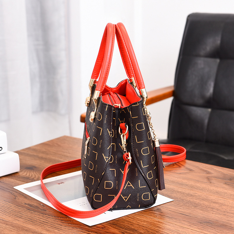 Shoulder middle-aged fashion all-match handbag for women