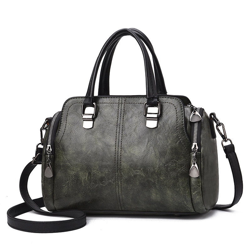 Shoulder fashion handbag middle-aged messenger bag for women