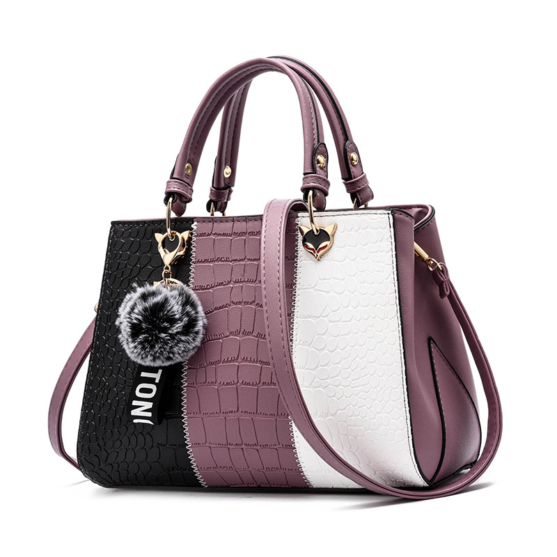 Fashion messenger bag simple shoulder handbag for women