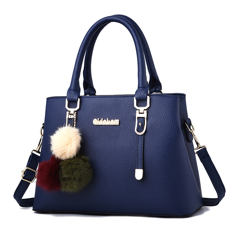 European style handbag high capacity bag for women
