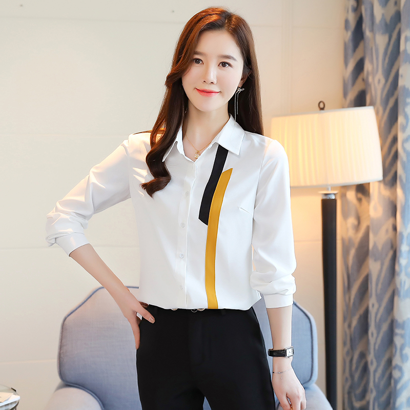 Profession spring tops Korean style shirt for women