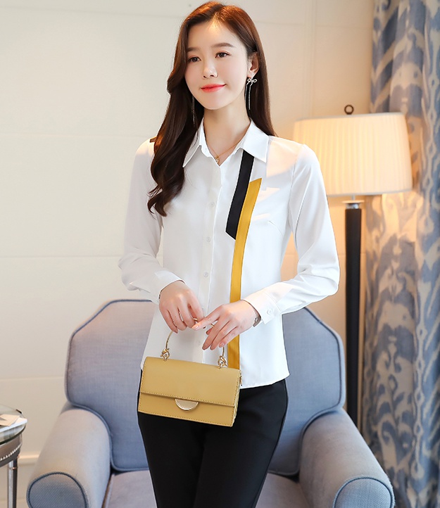 Profession spring tops Korean style shirt for women