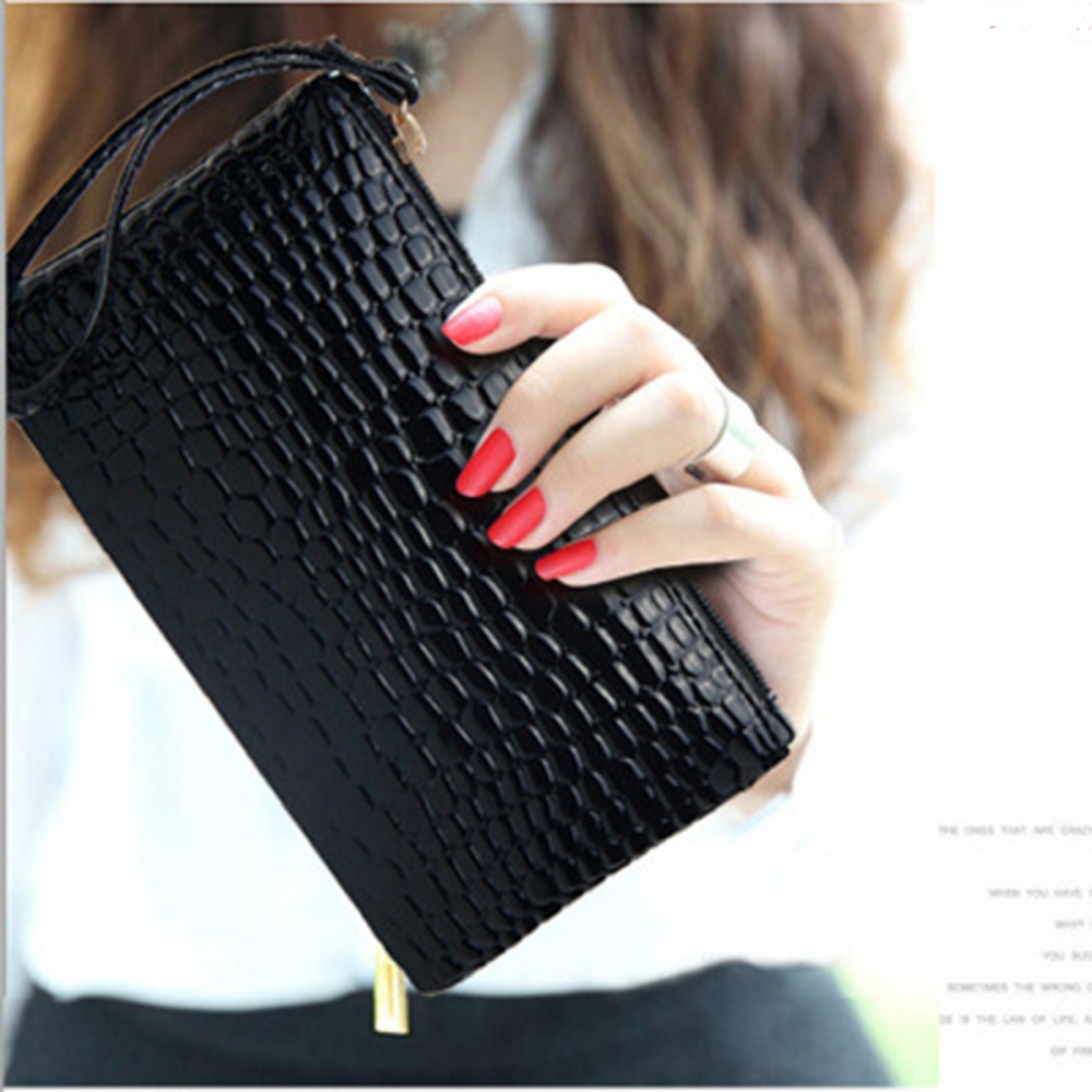 Casual clutch bag stone pattern bag for women