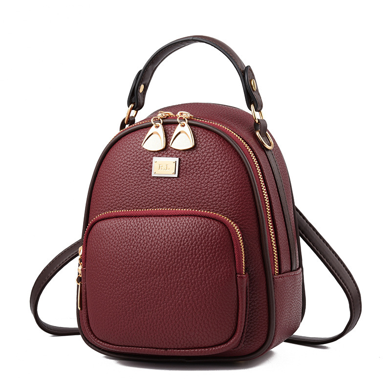 Personality fashion backpack Korean style backpack for women