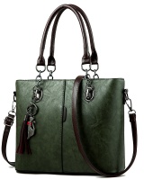 High capacity tassels handbag European style retro bag