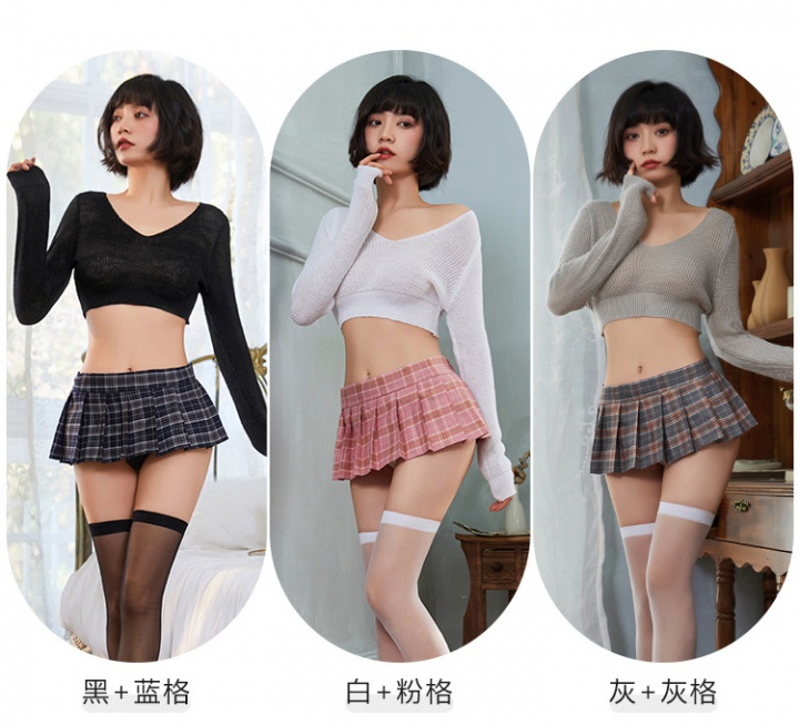 Sexy Sexy underwear school uniforms a set for women