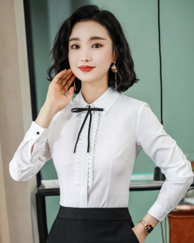 Fashion work clothing Korean style shirt a set