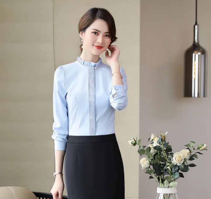 Long sleeve small shirt temperament shirt for women