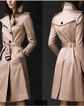 Spring windbreaker fashion coat for women