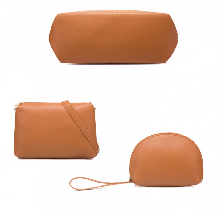 Portable rivets shoulder composite bag 3pcs set
