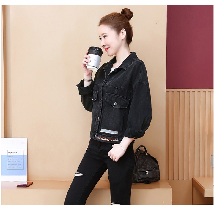 Spring and autumn tops fashion and elegant coat