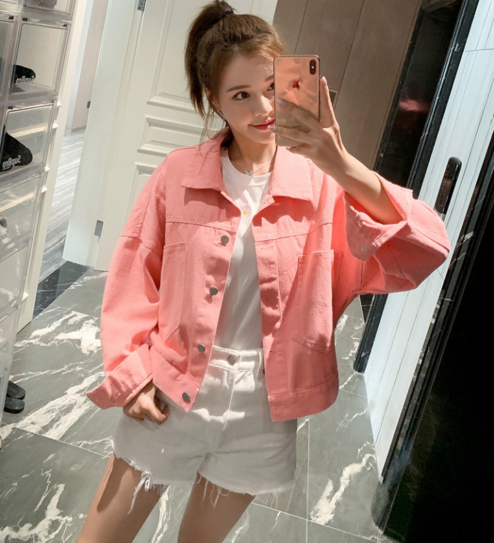Letters jacket work clothing for women