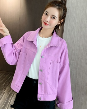 Letters jacket work clothing for women